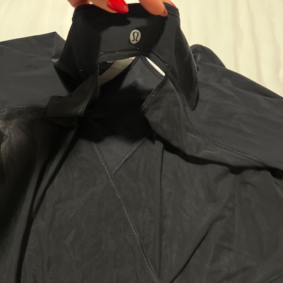 Lululemon sheer long sleeve upper back open shirt - Picture 3 of 4